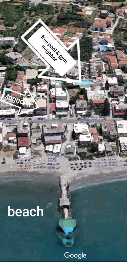 Manolia Dream Apartment 30M To The Beach Agia Marina  Ngoại thất bức ảnh