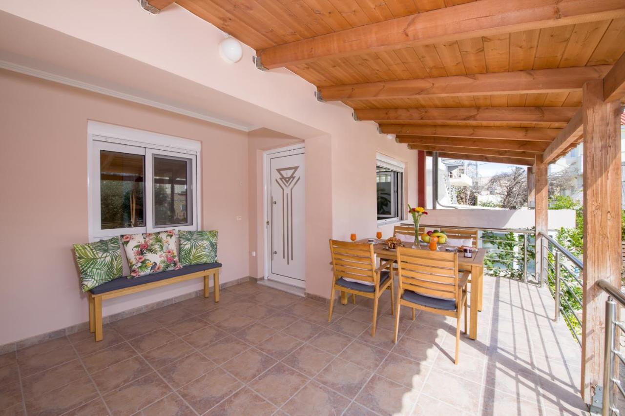 Manolia Dream Apartment 30M To The Beach Agia Marina  Ngoại thất bức ảnh