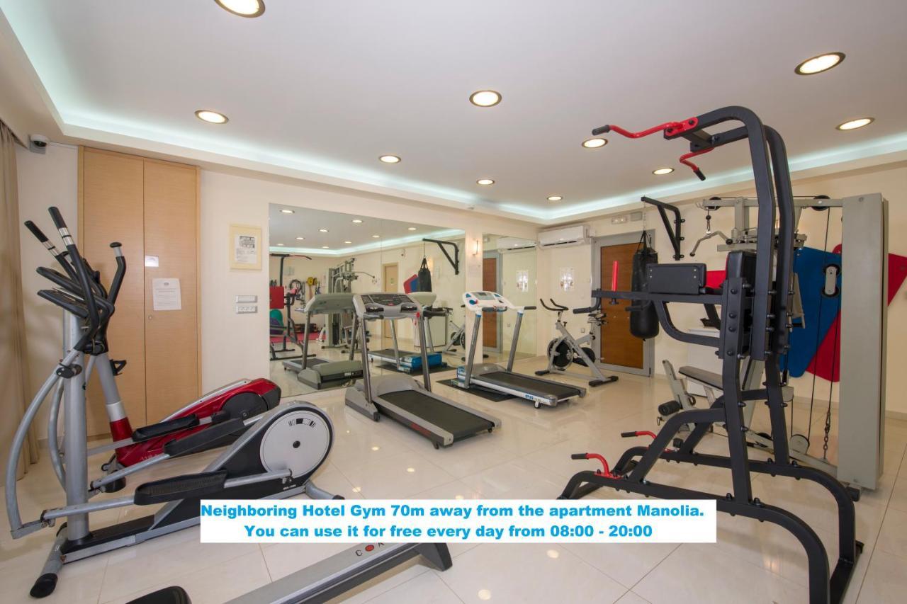 Manolia Dream Apartment 30M To The Beach Agia Marina  Ngoại thất bức ảnh